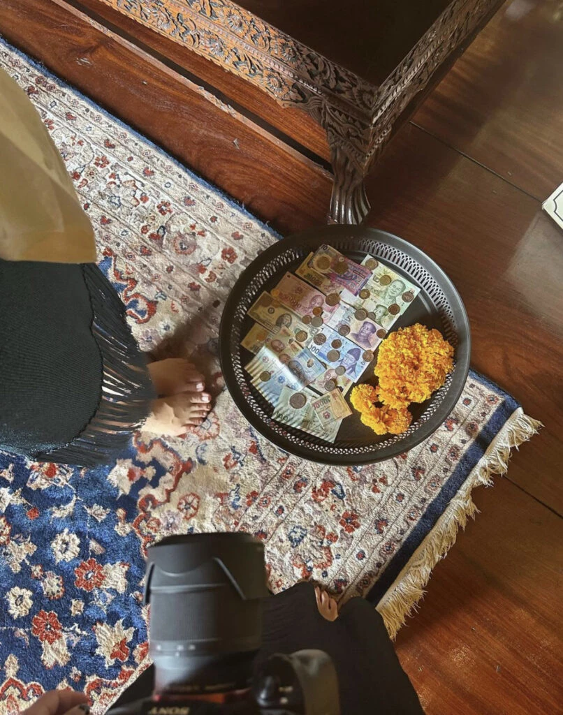 Zaira Nara apostó por un look muy fashionista en Tailandia. Foto: Instagram.