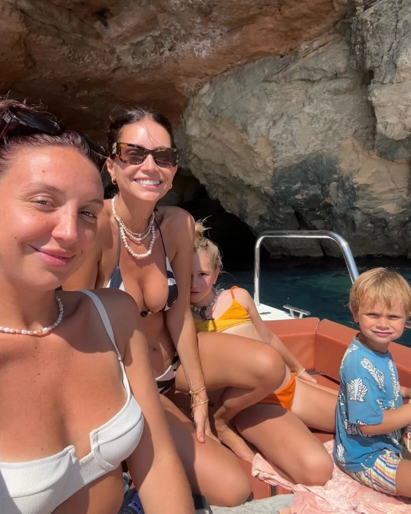Zaira Nara mostró sus vacaciones en Ibiza con sus hijos