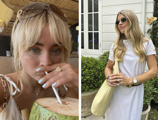 Blueberry milk nails: la elegancia minimalista está de moda