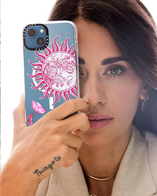 antonela roccuzzo make up en rosa