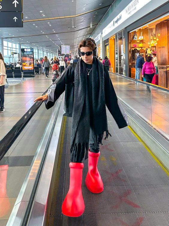 MSCHF x Crocs Big Red Boot