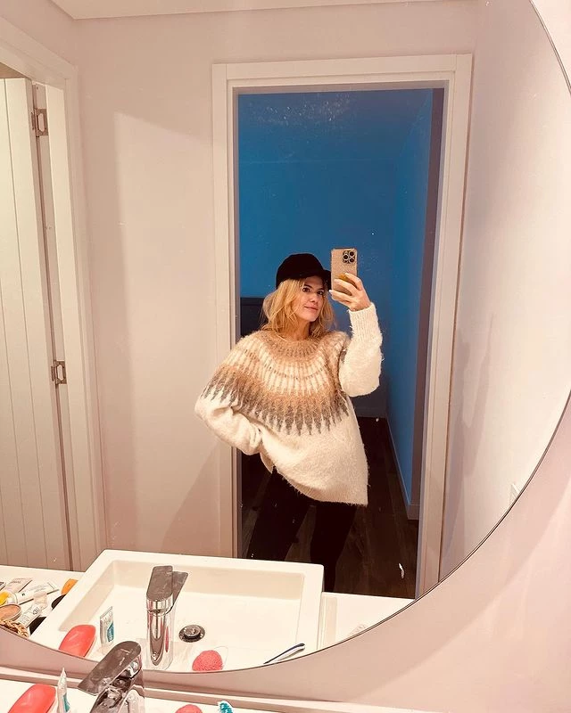 famosas con sueteres looks cancheros