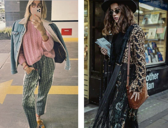 Guía de estilo: cómo llevar el boho chic en invierno al estilo Dolores Barreiro