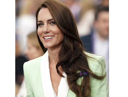 Kate Middleton hizo un match en su look, digno de una royal