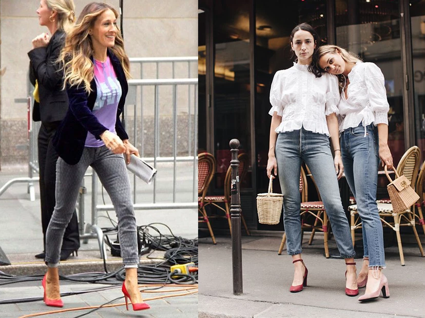 looks con jeans estilo sarah jessica parker
