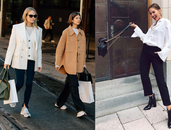 7 looks con pantalón negro, el básico infalible del placard