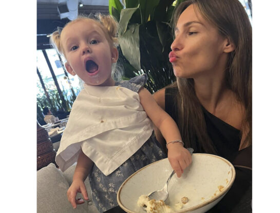 Pampita compartió el video más tierno de Ana García Moritán