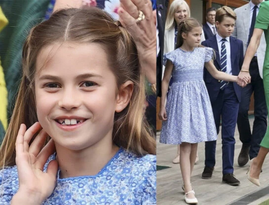 El look de la princesa Charlotte en Wimbledon, una muestra del estilo de Lady Di