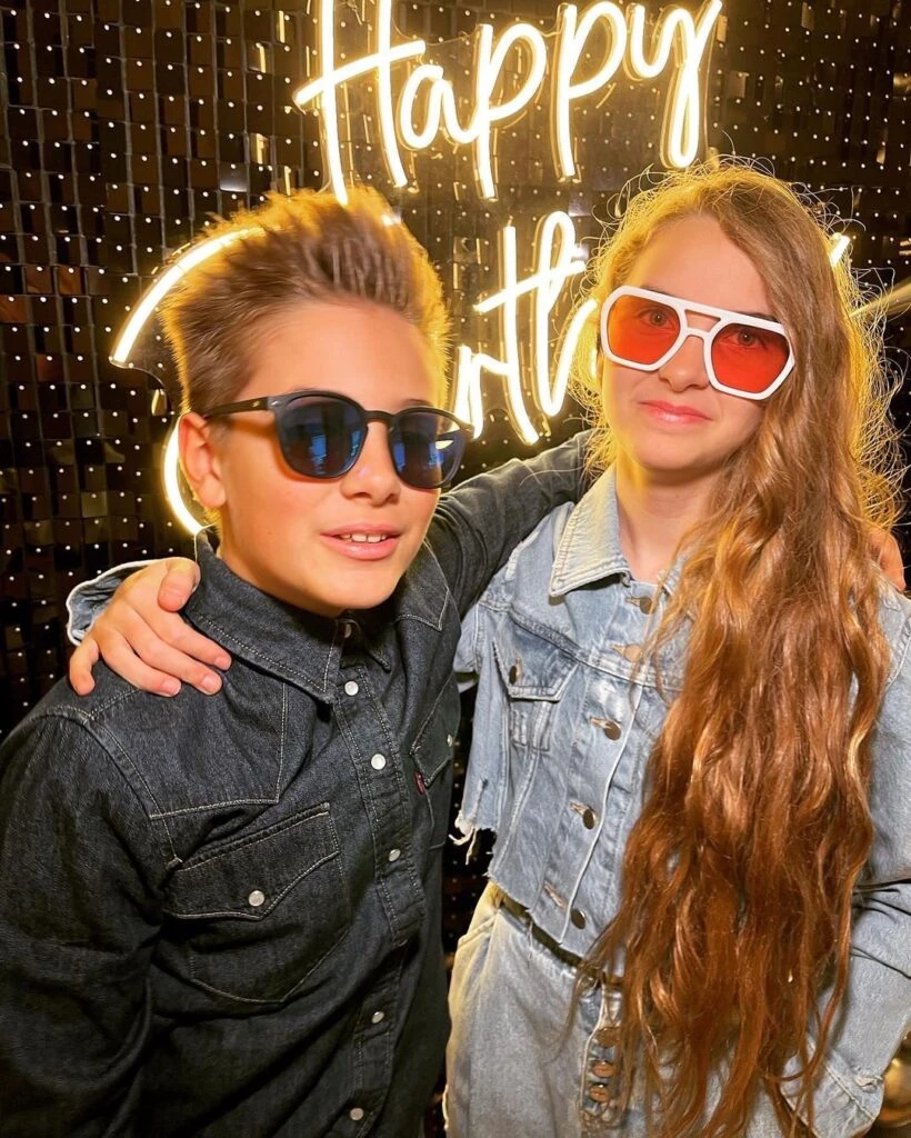 Isabella y Paul Goycochea