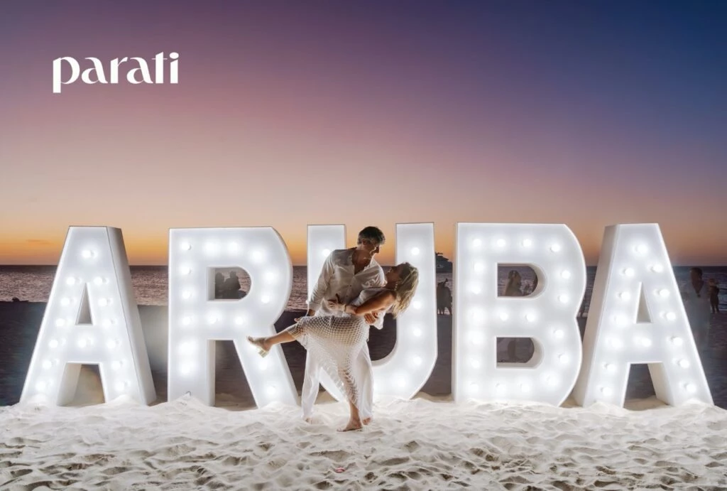 Sandra Borghi en Aruba