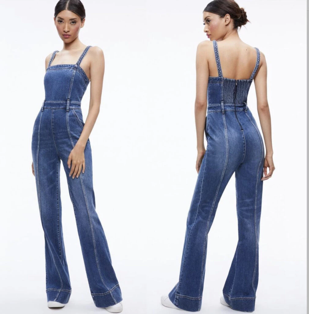 Antonela Roccuzzo fue a la cancha con un look denim total. Foto: Instagram.