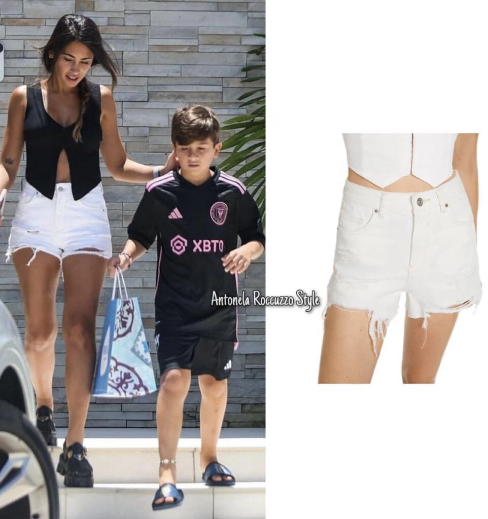 Antonela Roccuzzo usó los zapatos más trendy del 2023. Foto: Instagram.