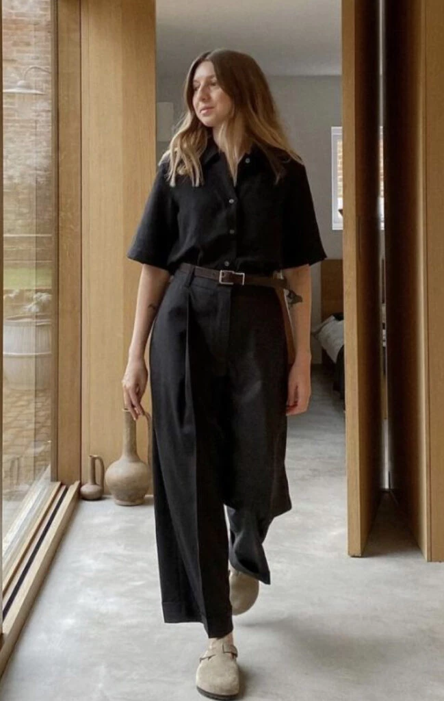 Así es el boxy fit, la evolución del oversize que será furor. Foto: Pinterest.