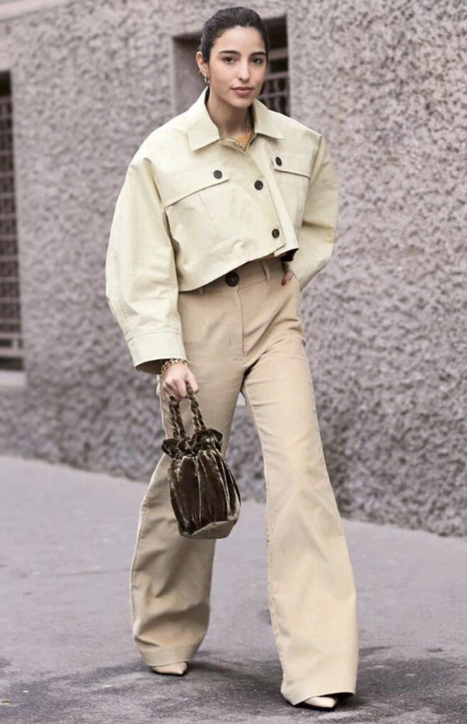 Así es el boxy fit, la evolución del oversize que será furor. Foto: Pinterest.