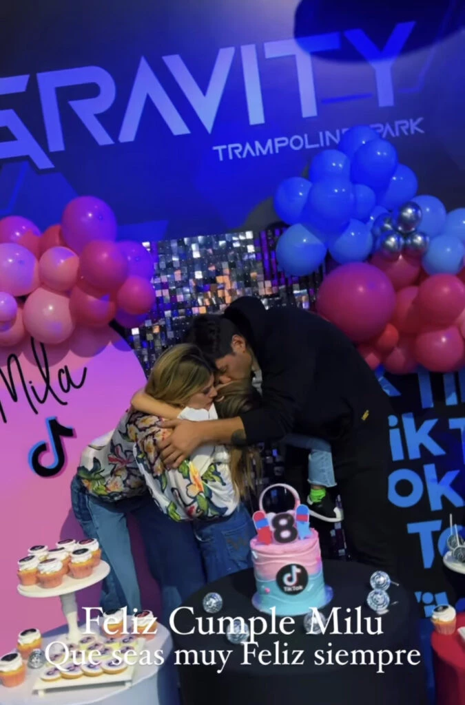Así fue el cumpleaños de Mila, la hija de Mery del Cerro y Meme Bouquet. Foto: Instagram.
