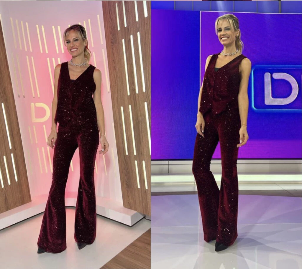 Así implementan los brillos Natalia Oreiro y Mariana Fabbiani. Foto: Instagram.