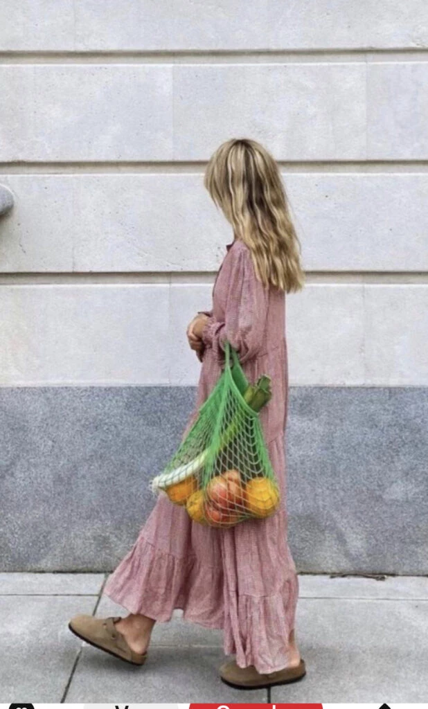 Así se usan los zuecos la próxima primavera/verano 23-24. Foto: Pinterest. 