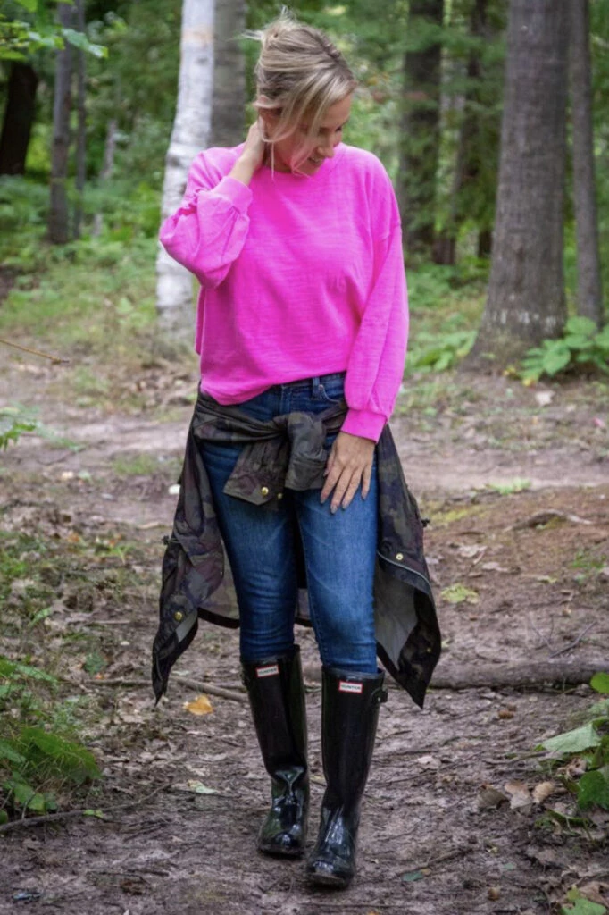 Botas lluvia, el accesorio perfecto para días grises. Foto: Pinterest.
