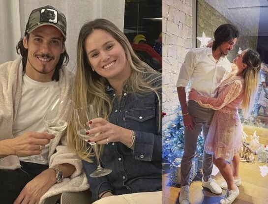 La historia de amor de Edinson Cavani y Jocelyn Burgardt: así comenzó