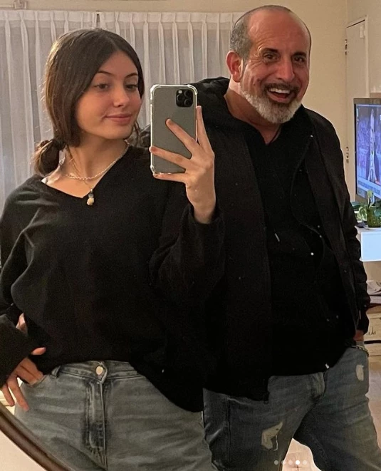 Alejandro Fiore y su hija Anita