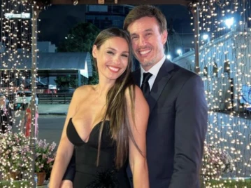 Pampita y Garcia Moritán