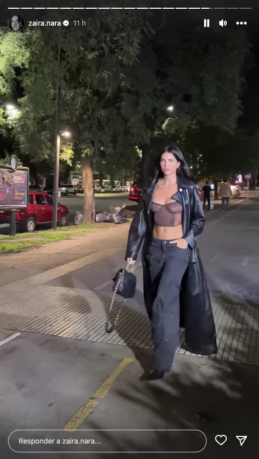 El look de Zaira Nara para ir al concierto de Luis Miguel