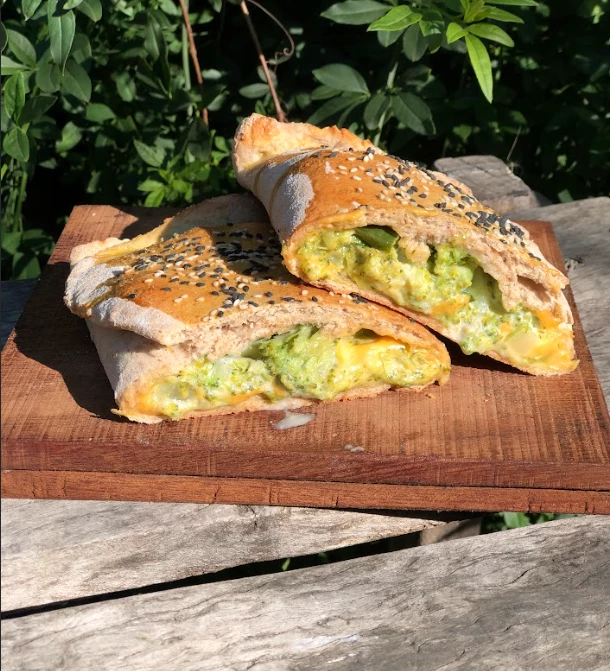 Calzone de brócoli