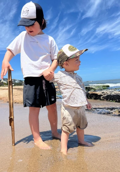 Toro y Belisario, los hijos de Juana Repetto.