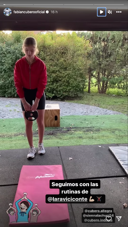 Indiana, Allegra y Sienna Cubero