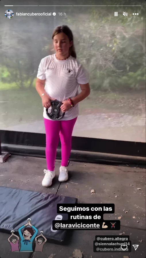 Indiana, Allegra y Sienna Cubero