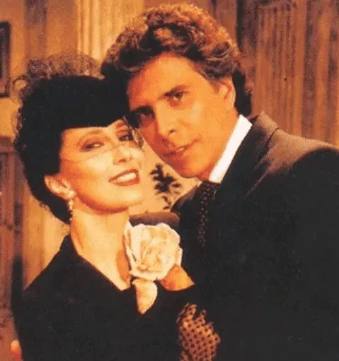 Jorge Martínez con Luisa Kuliok