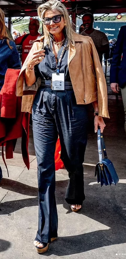 Máxima en el Gran Premio de Países Bajos