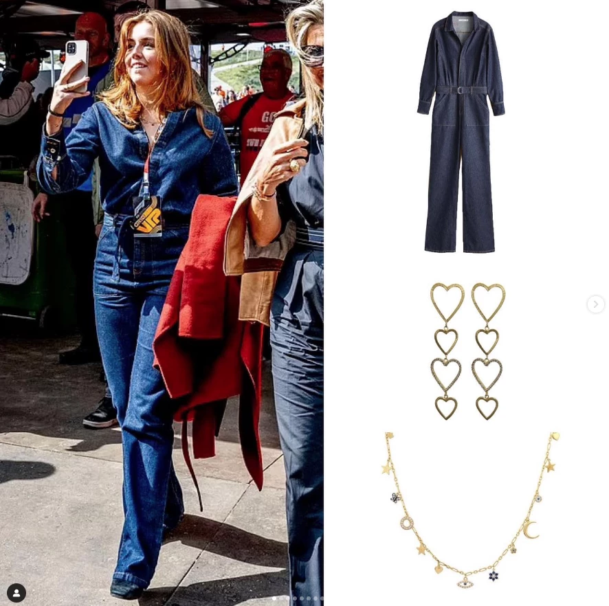 El look de Alexia en el GP de Países Bajos