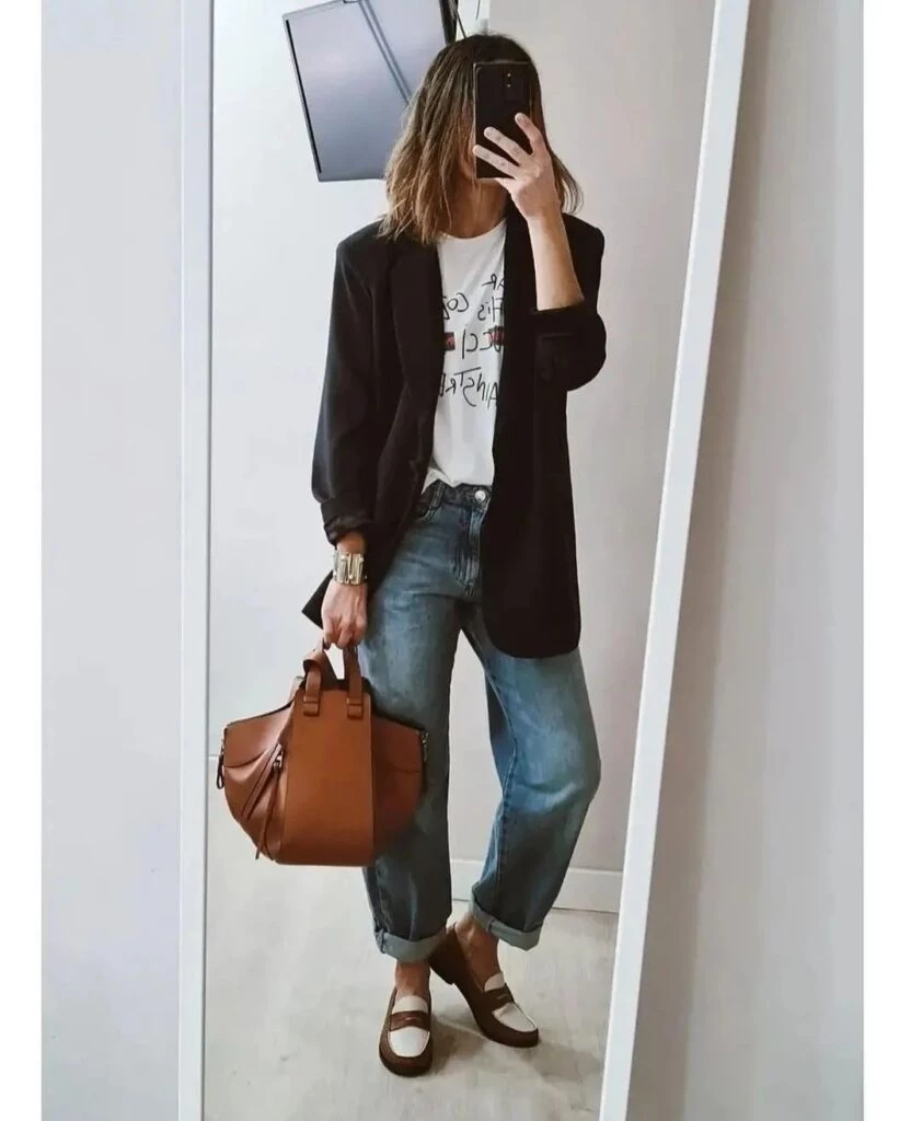 Cómo armar looks de fin de semana cancheros a partir de una prenda de jean