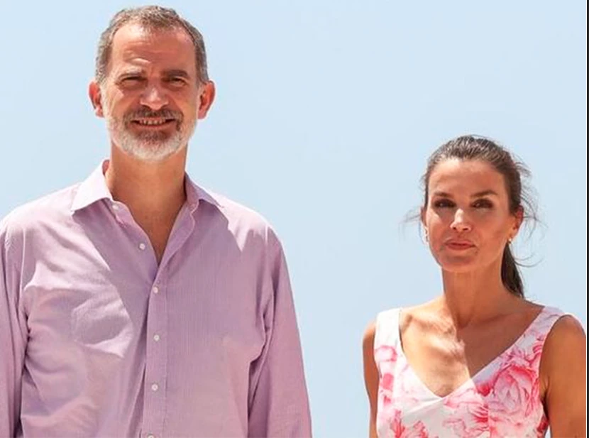 Felipe y Letizia como nunca se vieron