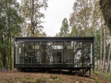 Para enamorarse: una mini casa en el medio de un bosque en Chile