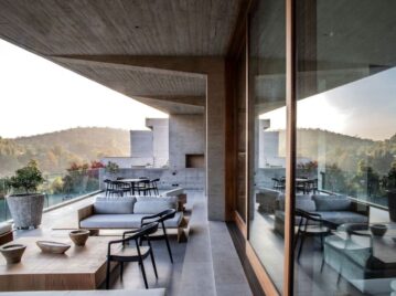 Así se diseñó una lujosa casa en Chile con el hormigón visto como protagonista