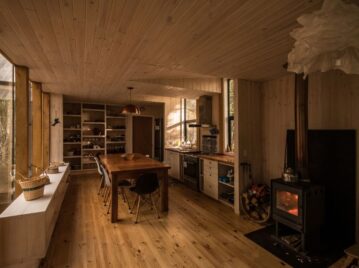 Para enamorarse: una casa de montaña construida íntegramente en madera