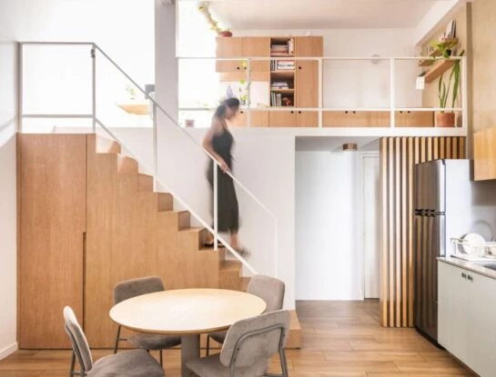 De antiguo depósito a moderna casa: así se transformó este hogar en Argentina
