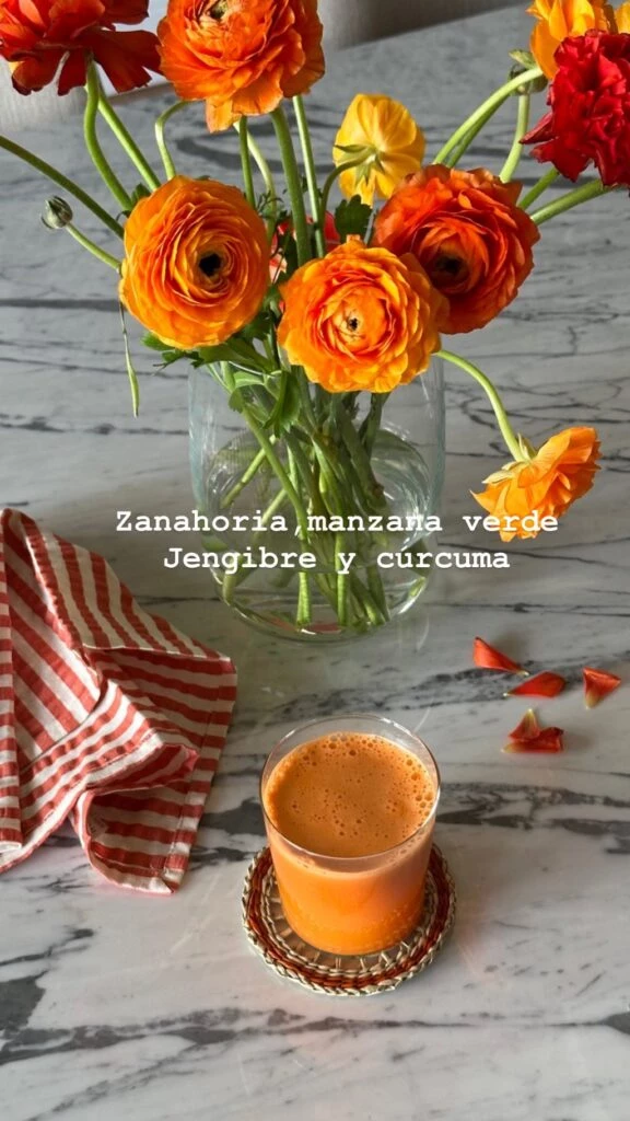 El jugo energético que se prepara Juliana Awada