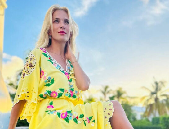 Luisana Lopilato cautivó con su look primaveral