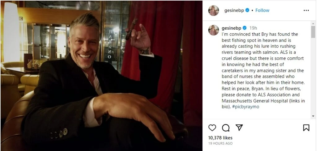 El posteo de la hermana de Sandra Bullock para su cuñado fallecido