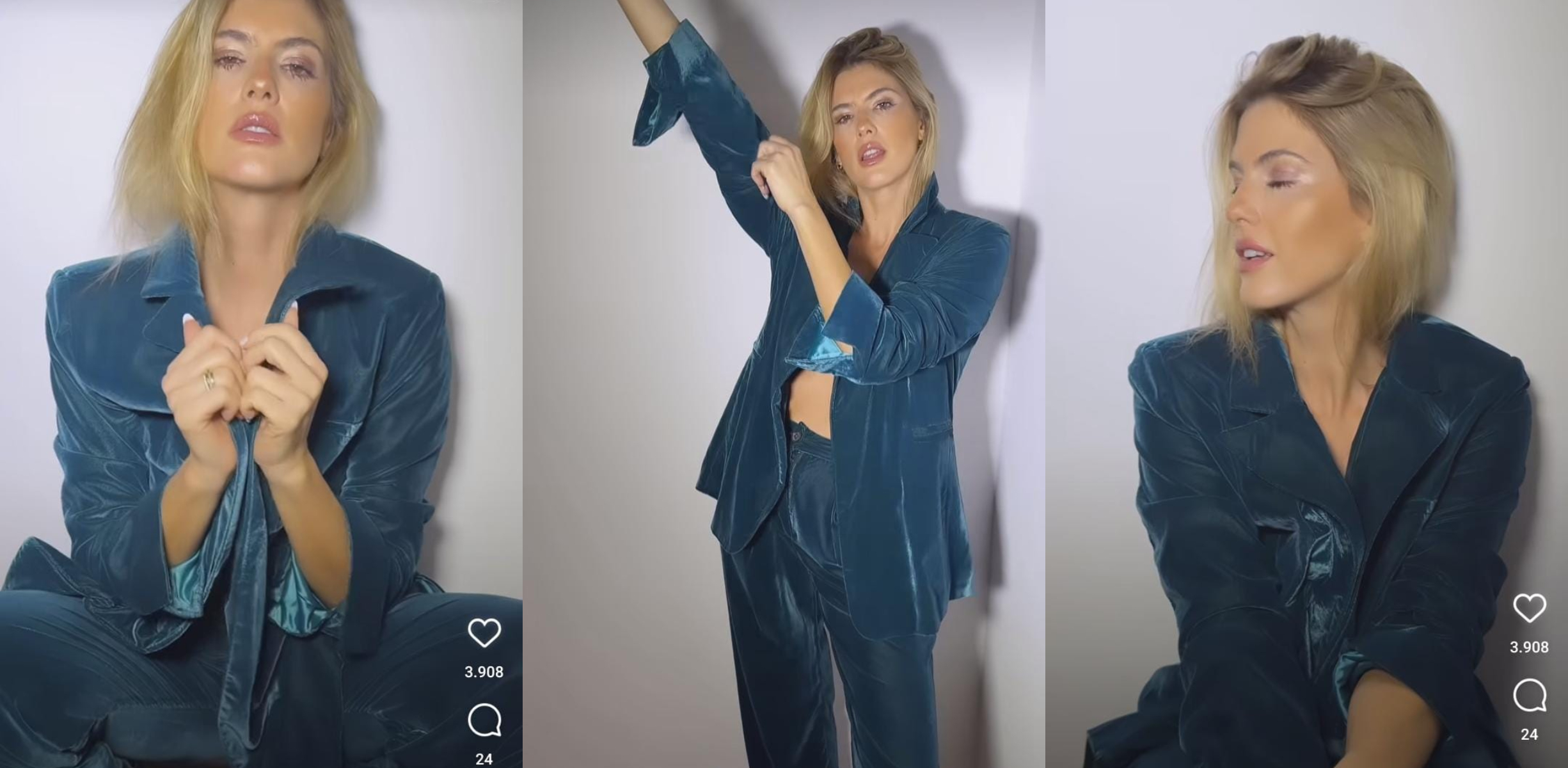 Mery del Cerro cautivó con su look aterciopelado - Revista Para Ti