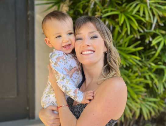 El tierno posteo de Mica Viciconte dedicado a Luca, su hijo