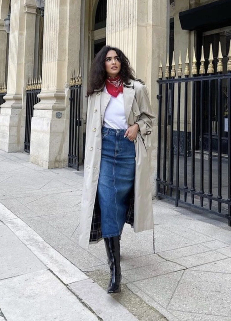 Estas son las polleras que hay que tener esta temporada. Foto: Pinterest.