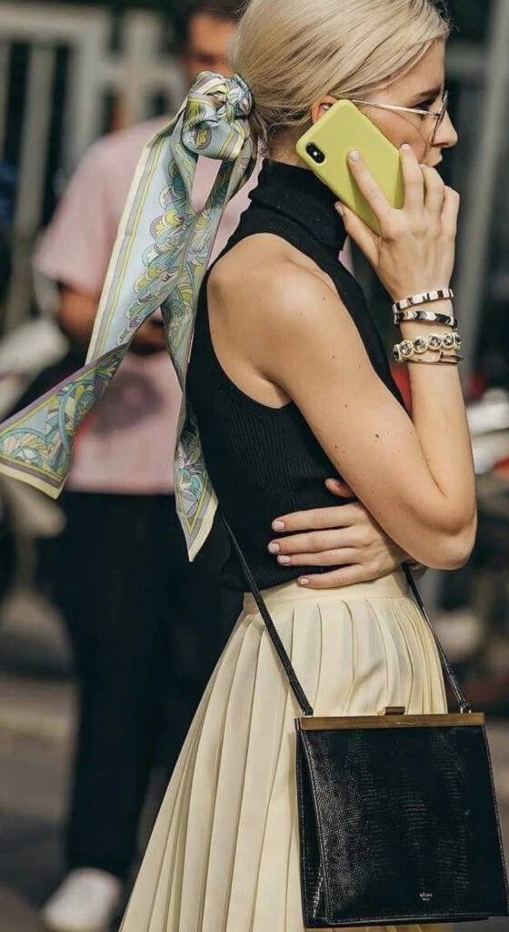 Este es el accesorio que será furor la próxima primavera:verano 23-24. Foto: Pinterest.