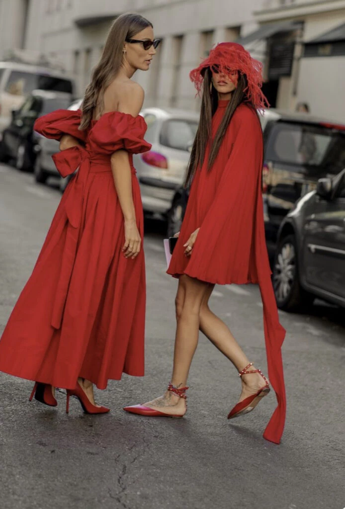 Estos son los colores que pisan fuerte la próxima primavera/verano 23-24. Foto: Pinterest.