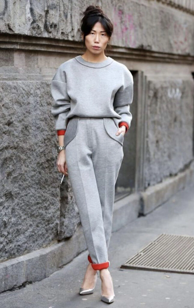 Estos son los looks athleisure para probar esta semana. Foto: Pinterest.