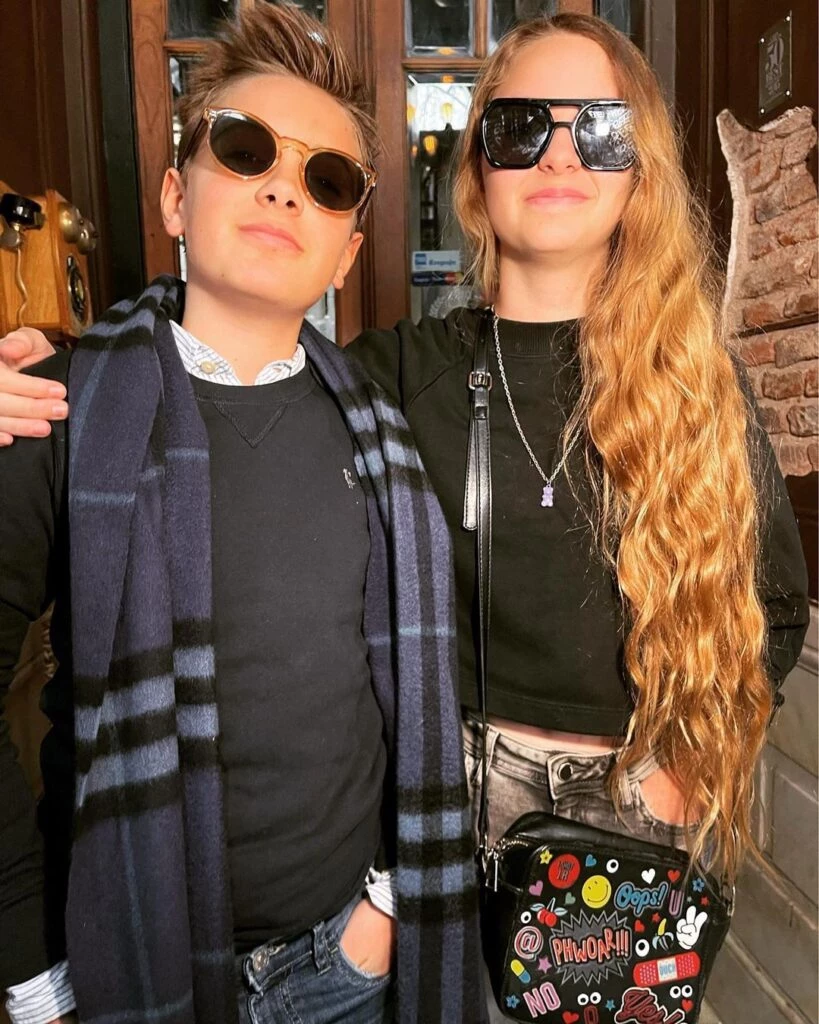 Flor de la V saludó a sus hijos en el día de su cumpleaños