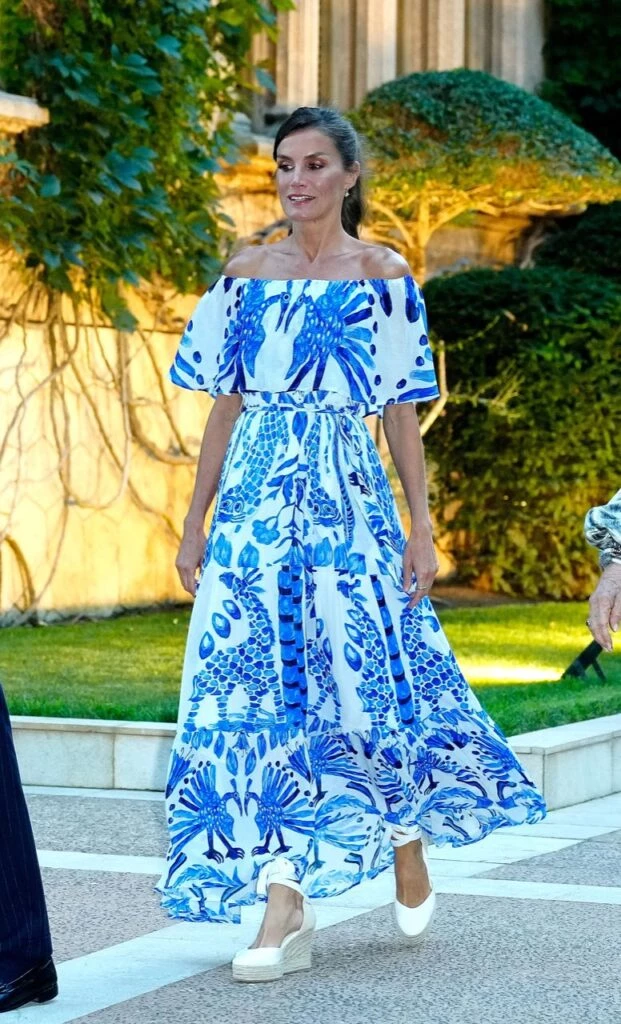 El look boho chic de Letizia. Foto: Fotonoticias.